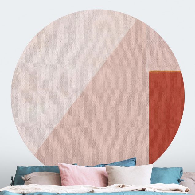 Modern wallpaper designs Pink Geometry