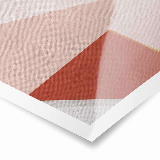Prints Pink Geometry