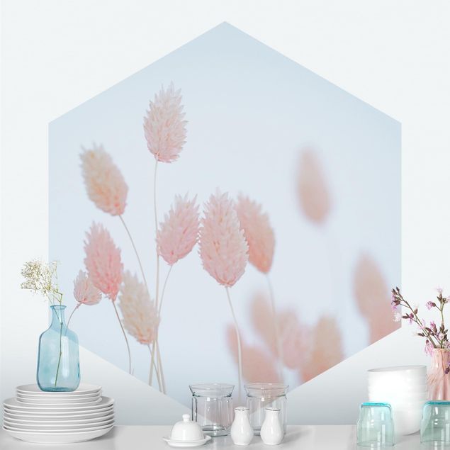 Wallpapers flower Grass Tips In Pale Pink