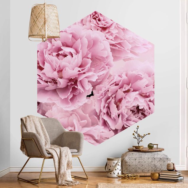Wallpapers flower Pink Peonies