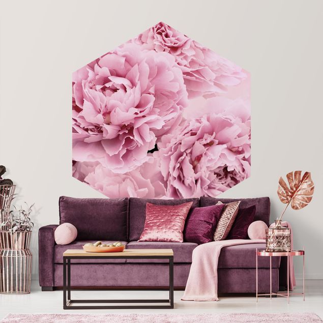 Modern wallpaper designs Pink Peonies