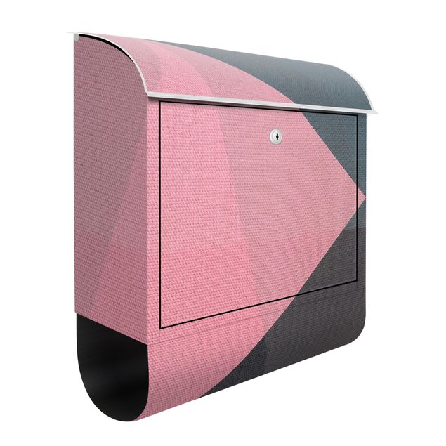 Letterboxes pink Pink Transparency Geometry