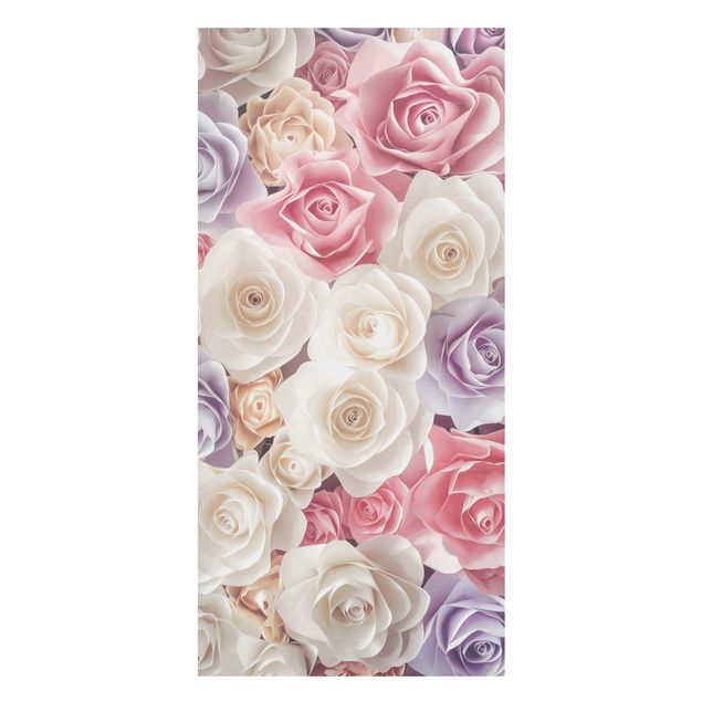 Magnet boards flower Pastel Paper Art Roses