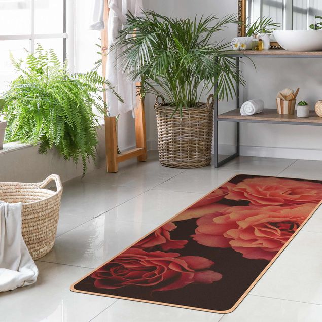 nature inspired rugs Paradisical Roses