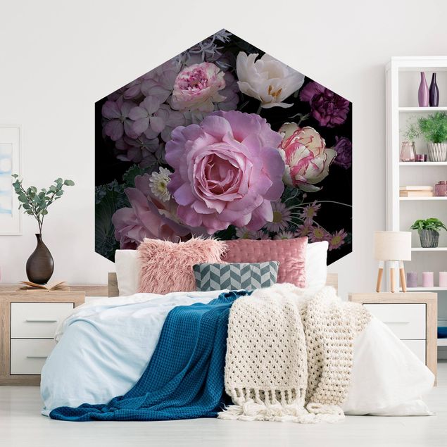 Contemporary wallpaper Bouquet Of Gorgeous Roses