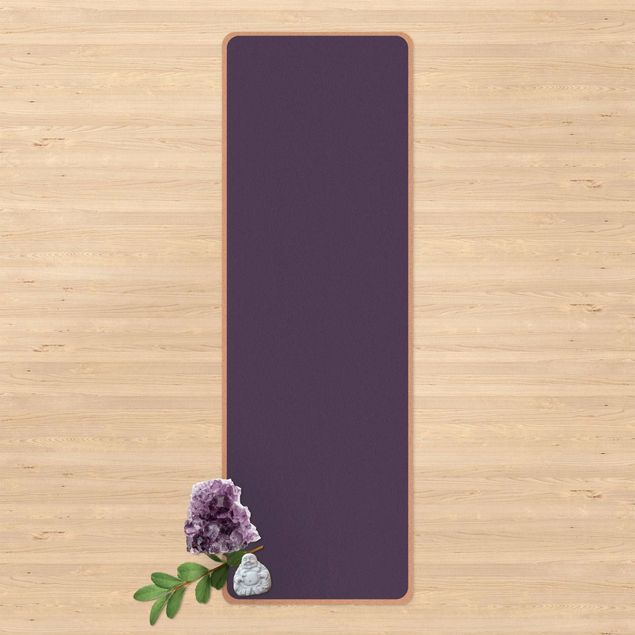 Yoga mat - Red Violet