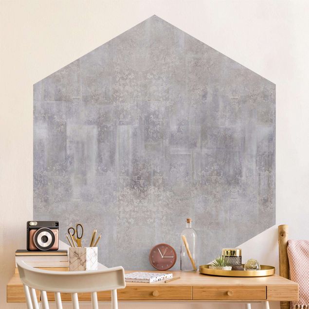 Self adhesive wallpapers Rustic Concrete Pattern Grey