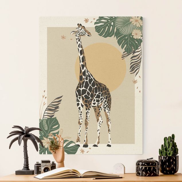 Giraffe print Safari Animals - Giraffe