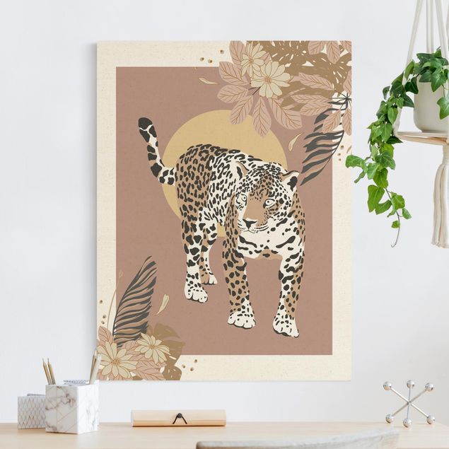 Animal wall art Safari Animals - Leopard