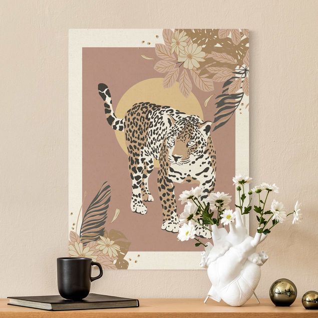 Prints floral Safari Animals - Leopard