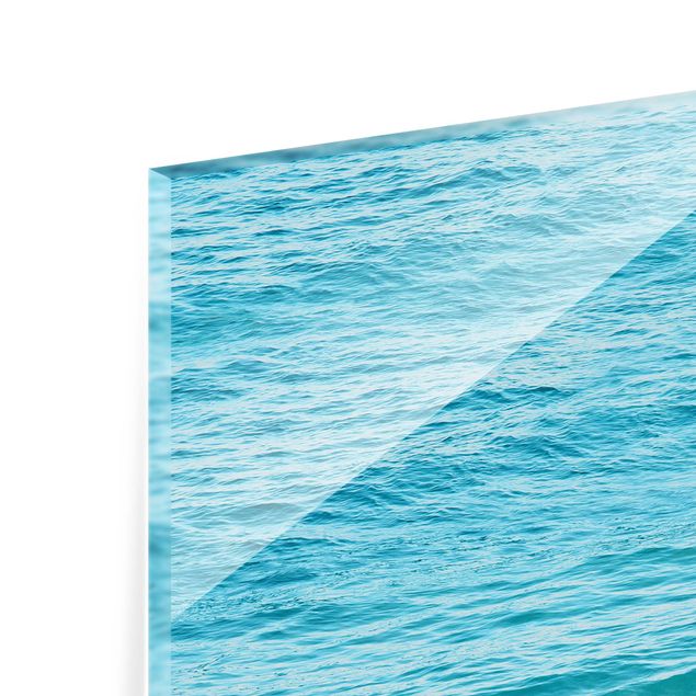 Turquoise prints Gentle Waves In Malibu