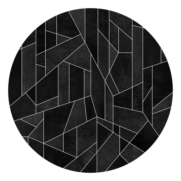 Wallpapers patterns Black And White Geometric Watercolour