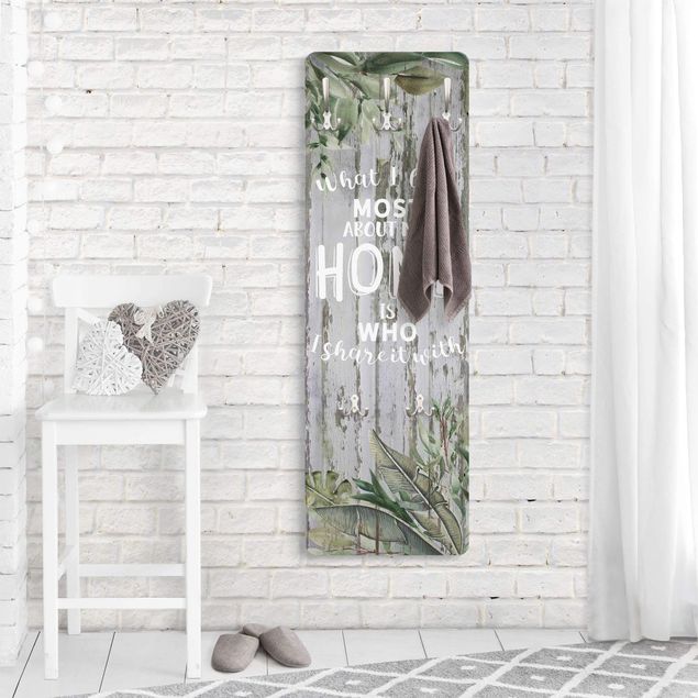 Shabby chic clothes rack Shabby Tropical - Home Is