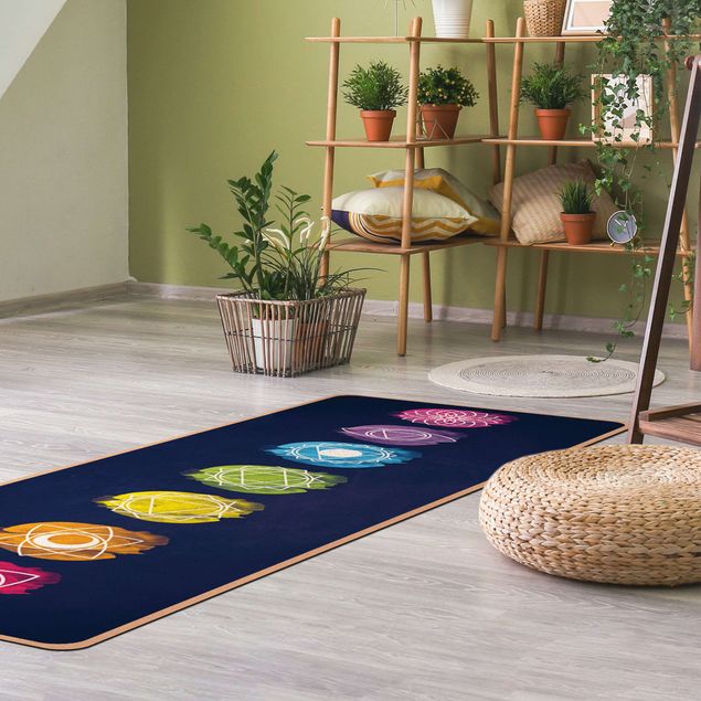 Oriental rugs Seven Chakras