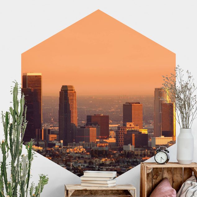 Kitchen Skyline Of Los Angeles