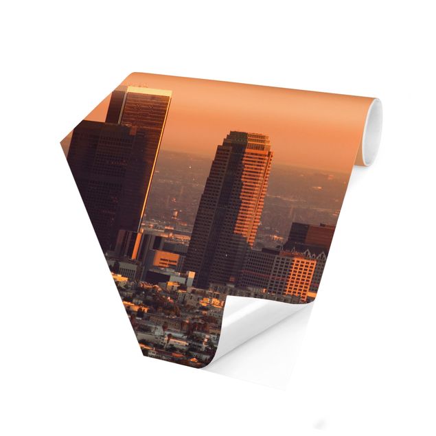 City skyline wallpaper Skyline Of Los Angeles