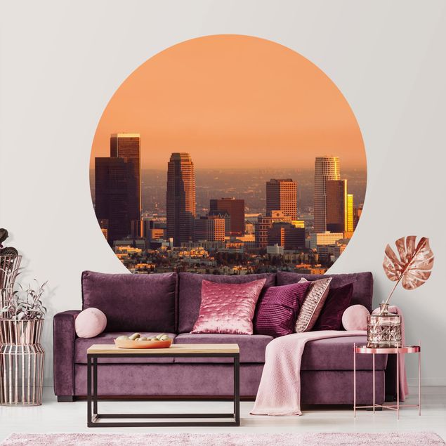 Wallpapers sunset Skyline Of Los Angeles