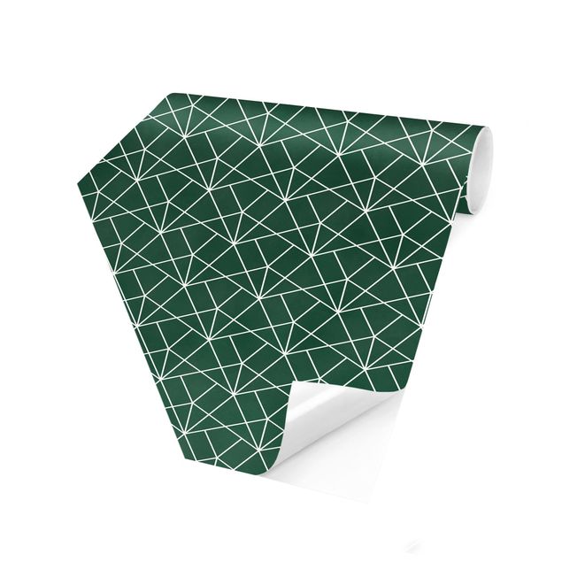 Wallpapers patterns Emerald Art Deco Line Pattern