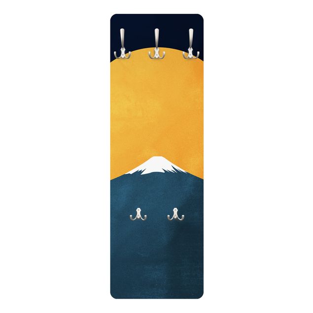 Coat rack modern - Sun, Moon And Mountain