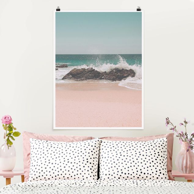 Prints landscape Sunny Beach Mexico