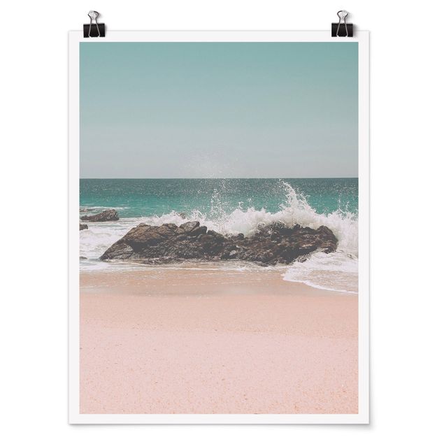 Sea prints Sunny Beach Mexico