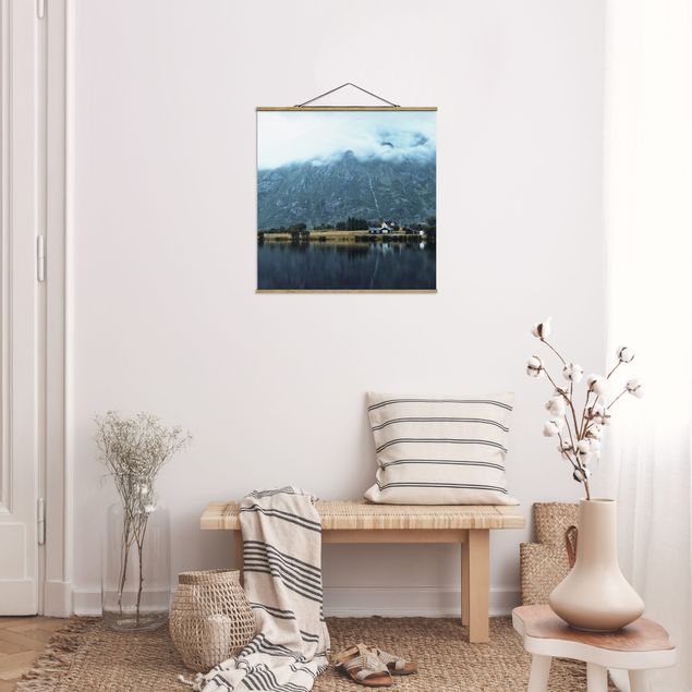 Prints landscape Lofoten Reflection