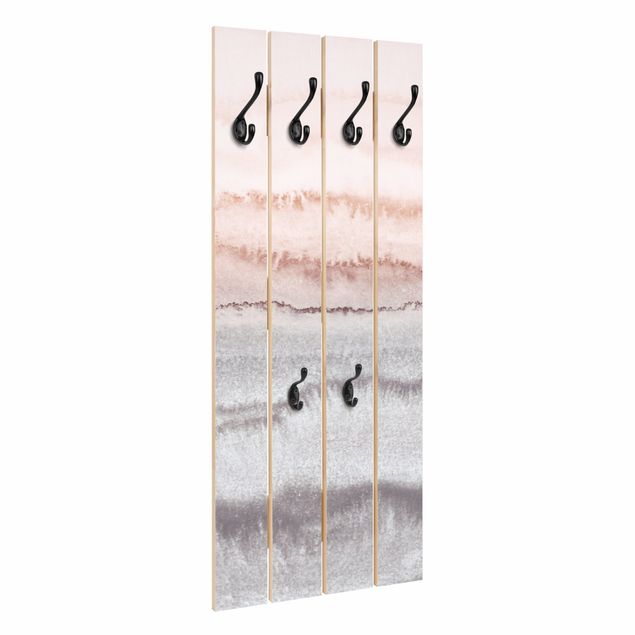 Wall coat rack Play Of Colours Sound Of The Ocean In Fog