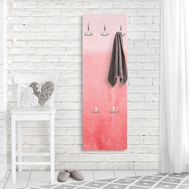 Wall coat rack Play Of Colours Fading Coral