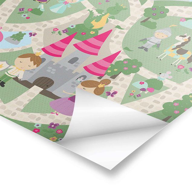 Posters Playoom Mat Wonderland - The Path To The Castle