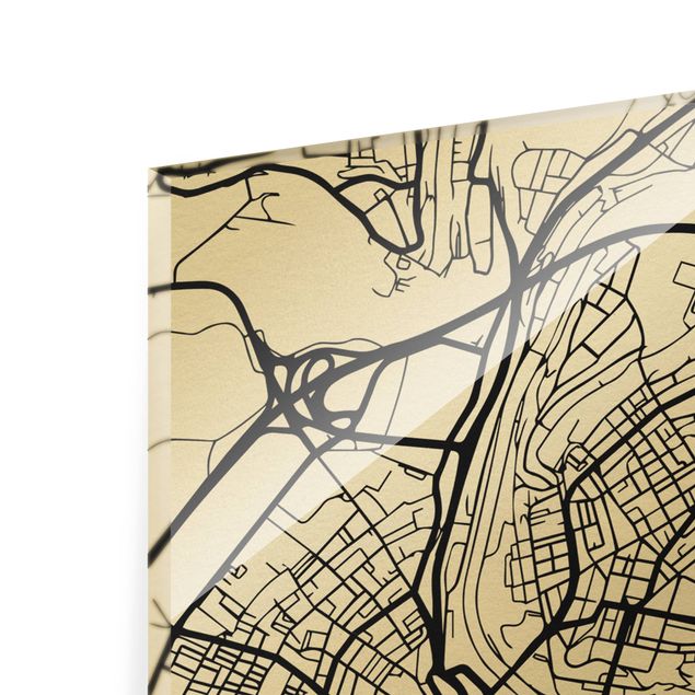 Prints Bern City Map - Classic