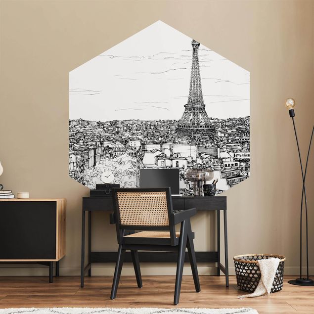 Modern wallpaper designs City Study - Paris