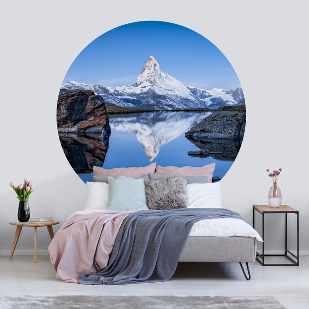 Wallpapers landscape Stellisee Lake In Front Of The Matterhorn