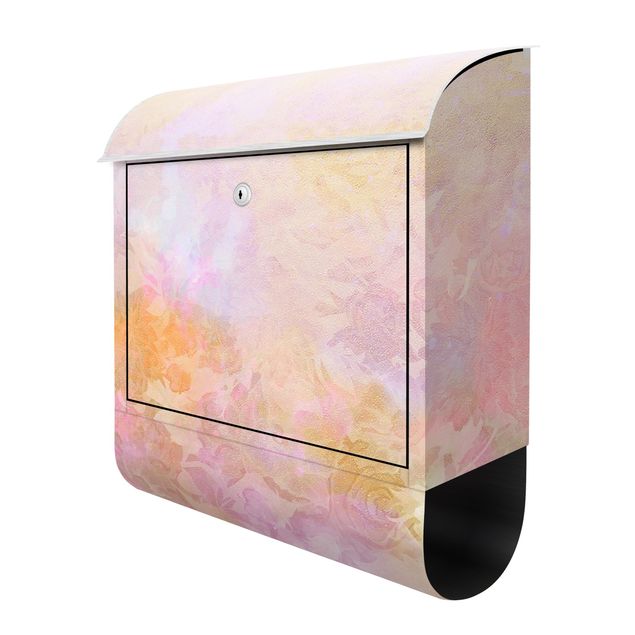 Mailbox Bright Floral Dream In Pastel