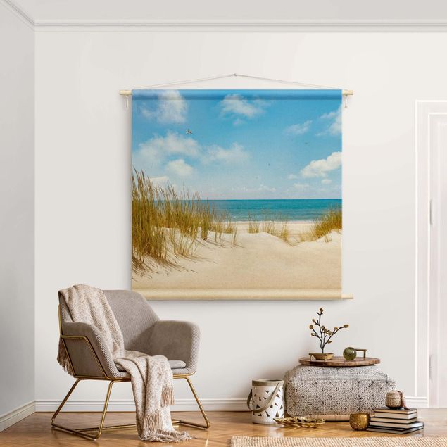 Landscape canvas prints Beach On The North Sea