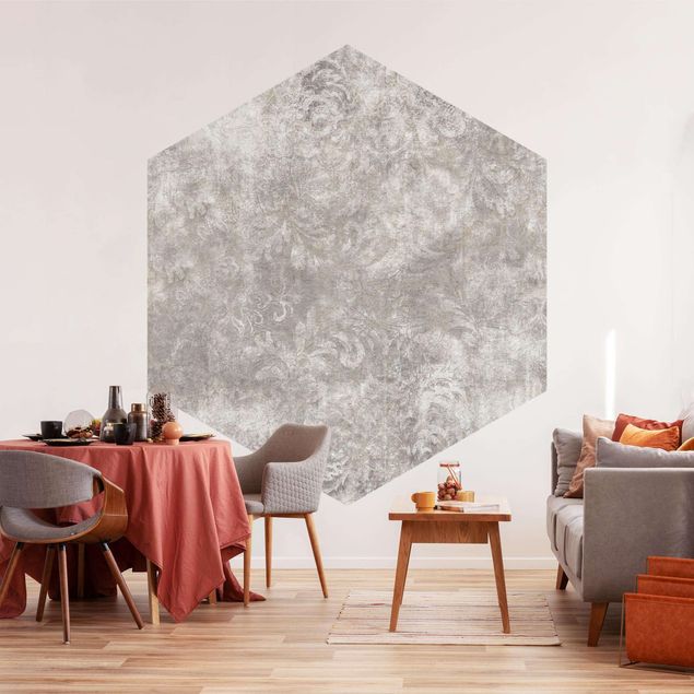 Contemporary wallpaper Textured Surface with Ornaments