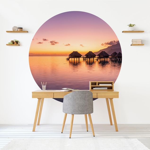 Caribbean beach wallpaper Sunset Dream