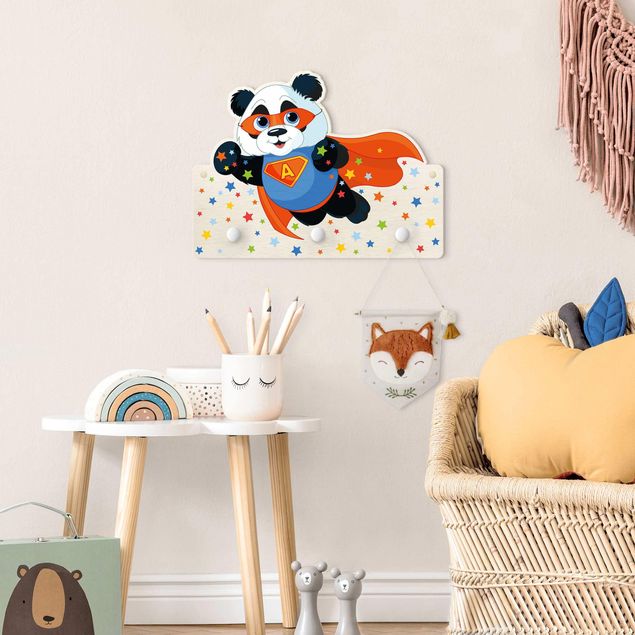 Coat rack quotes Super Panda With Desired Letters