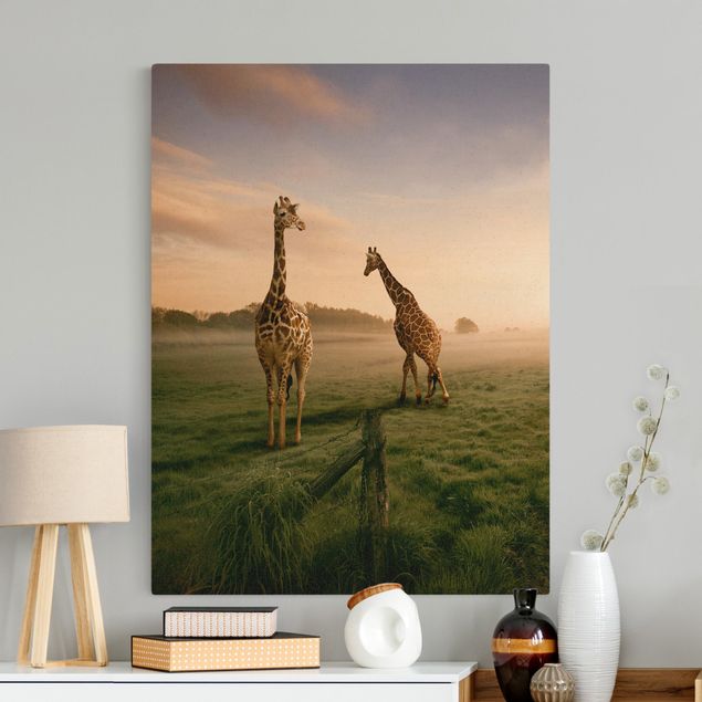 Giraffe art Surreal Giraffes
