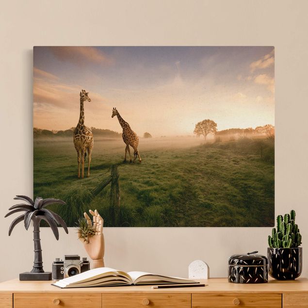 Giraffe print Surreal Giraffes