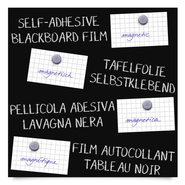 Magnetic film - Memoboard self-adhesive