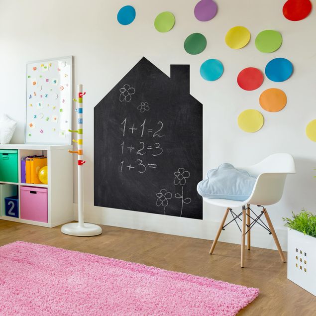Adhesive films black Nursery - DIY Chalkboard Wallpaper