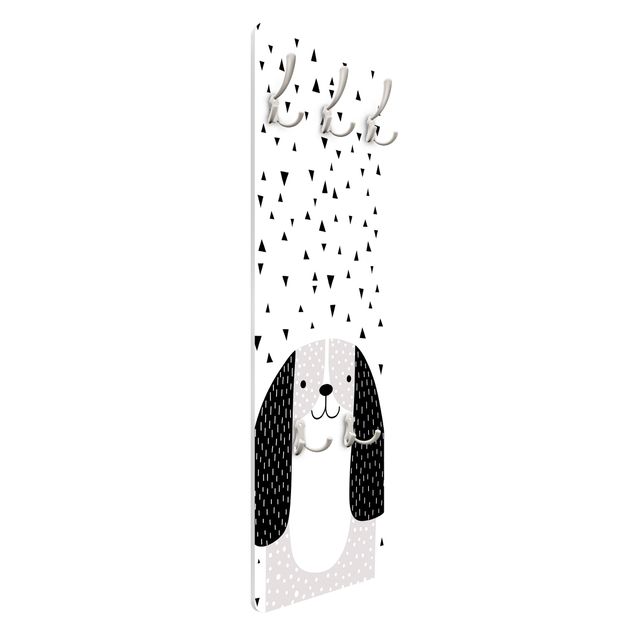 Wall coat rack Zoo With Patterns - Dog
