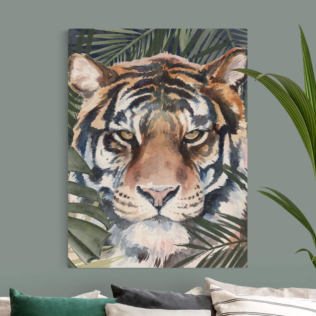 Tiger prints Tiger In The Jungle