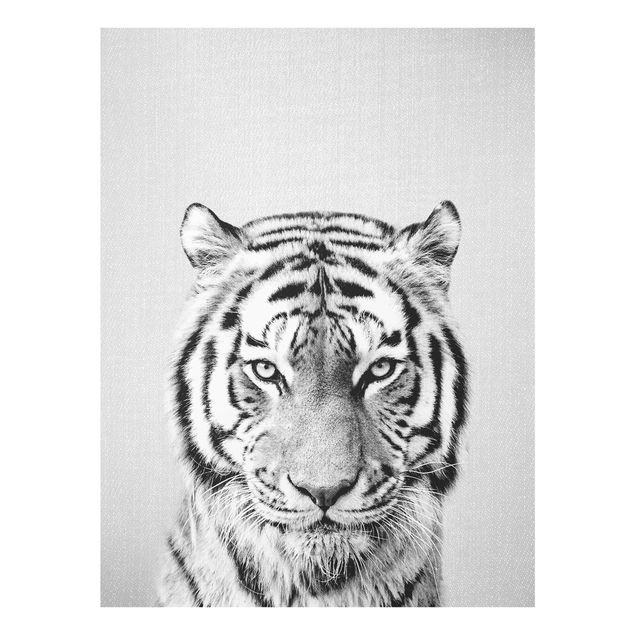 Animal canvas Tiger Tiago Black And White