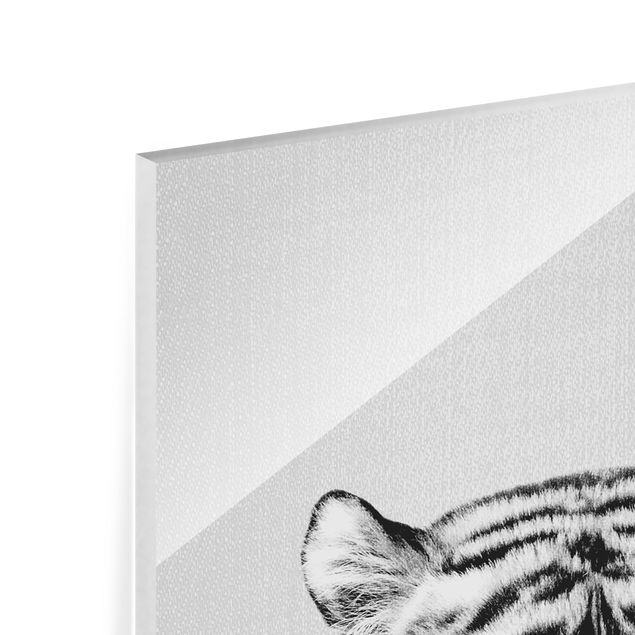 Gal Design prints Tiger Tiago Black And White