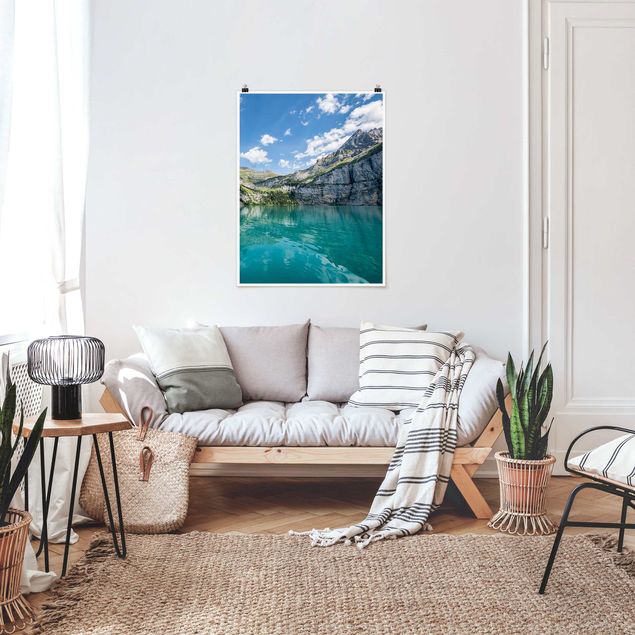 Prints landscape Divine Mountain Lake