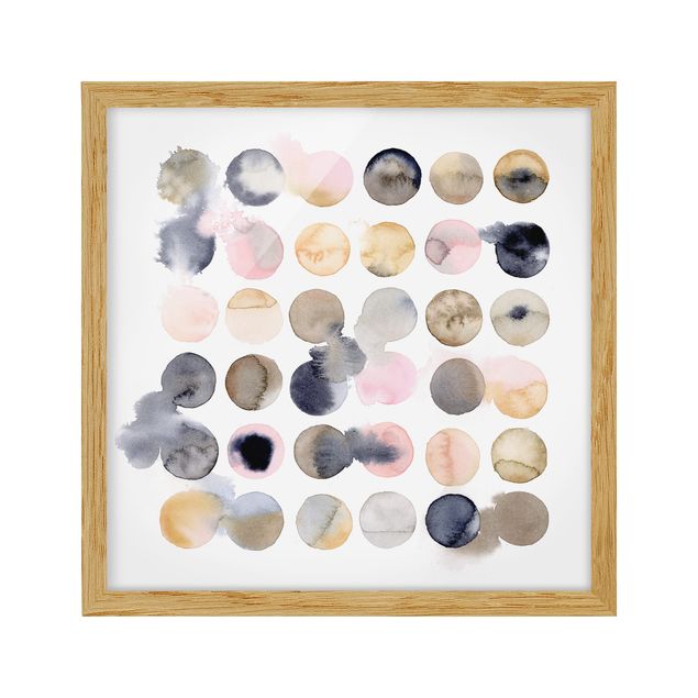 Framed abstract wall art Dream Planets