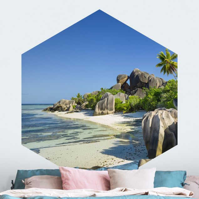 Wallpapers sunset Dream Beach Seychelles