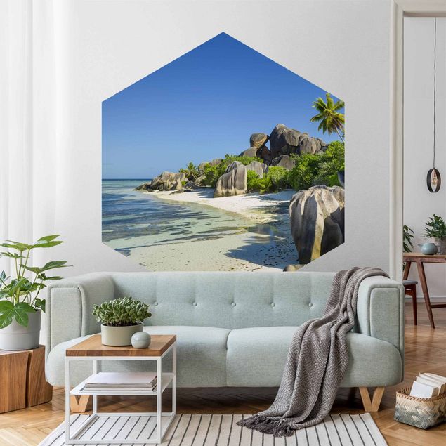 Wallpapers flower Dream Beach Seychelles