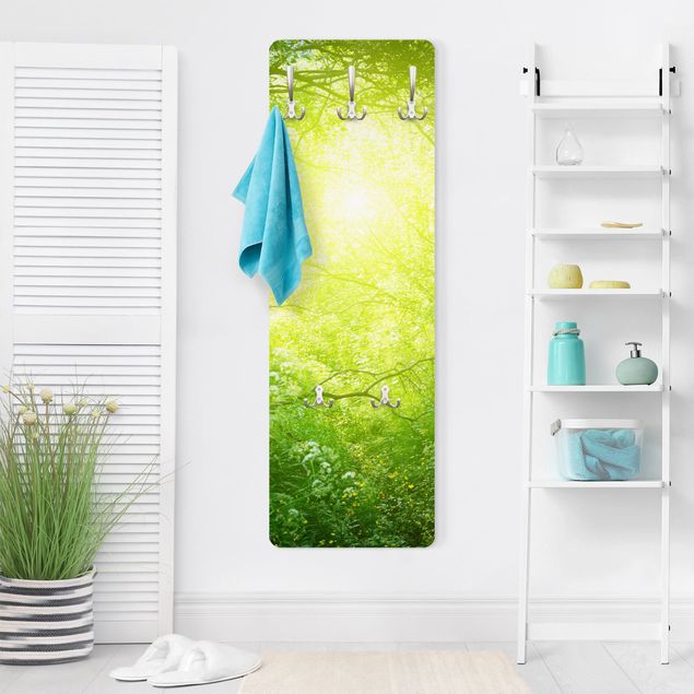 Green coat rack Magical Forest